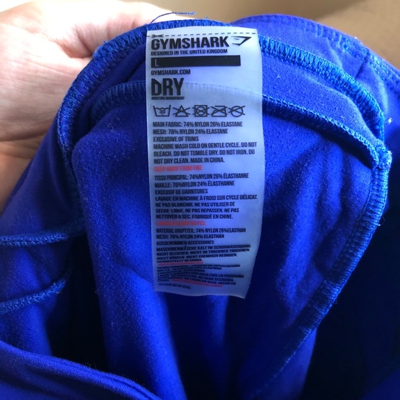 *SOLD* Gymshark Legacy leggings in Blue - Picture 4 of 4